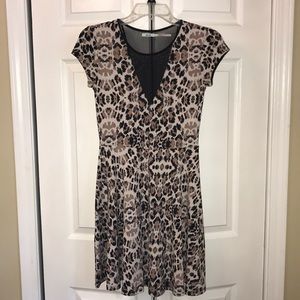 Kimchi blue leopard print mini dress